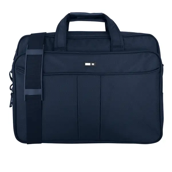 1x Cartella tessuto porta notebook 15" blu City Time