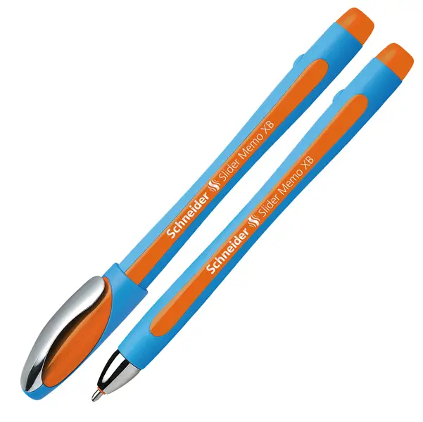 10x Penna a sfera SLIDER MEMO XB arancio SCHNEIDER