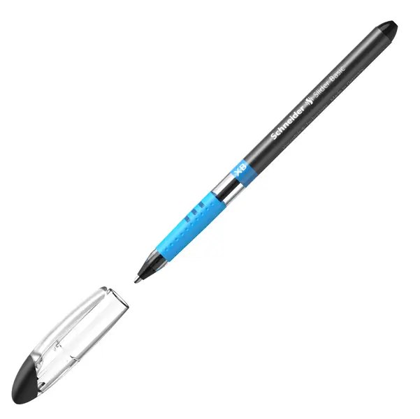 1x Penna a sfera SLIDER BASIC XB nero SCHNEIDER