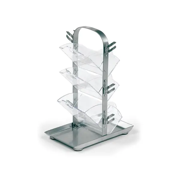 1x PORTATIMBRI FISHBONE 6+6posti SILVER Turikan