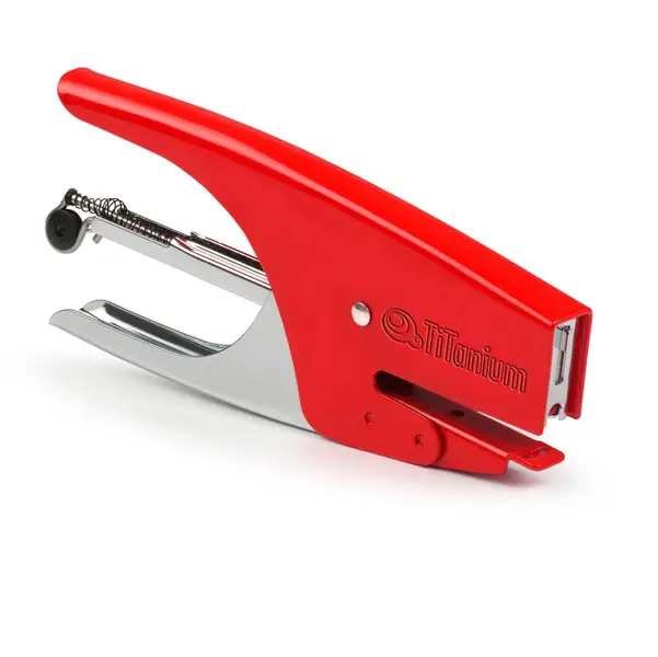 1x CUCITRICE A PINZA passo 6 - colore rosso TiTanium