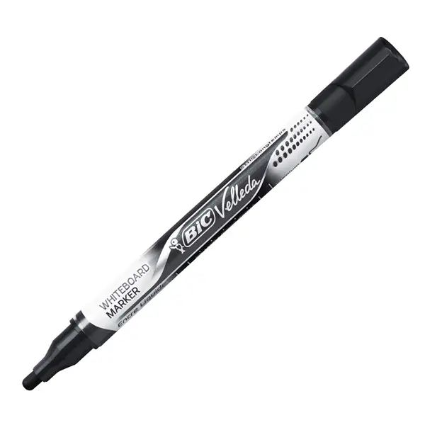 1x MARCATORI P.TONDA Whiteboard VELLEDAR Liquid Ink Pocket BICR NERO
