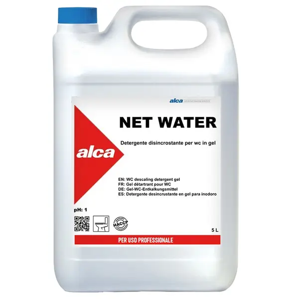 1x DETERGENTE ACIDO Net Water Tanica 5kg Alca