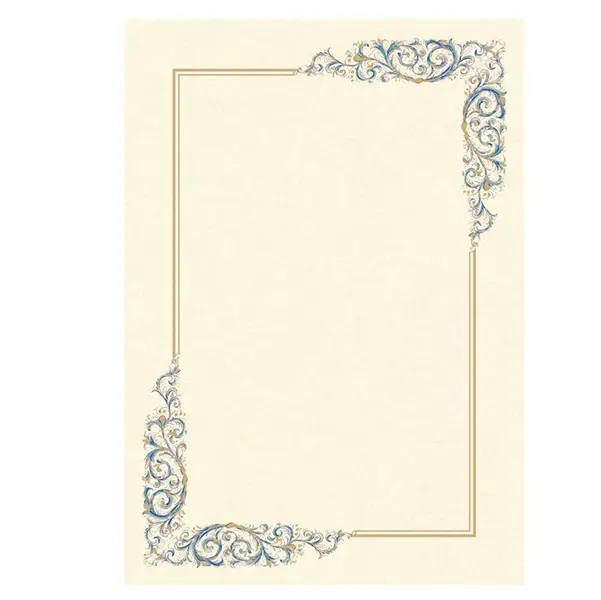 1x BLISTER 10 DIPLOMI PERGAMENA 210x297mm 160gr 14-6281 KARTOS