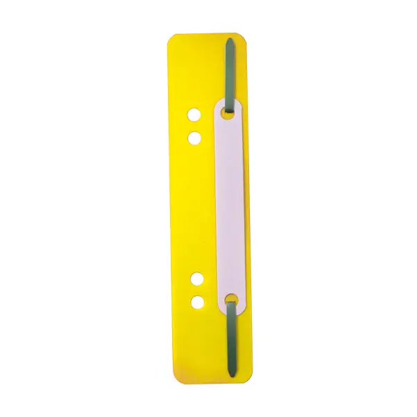 1x 25 PRESSINI FERMAFOGLI GIALLO 6901-04 DURABLE