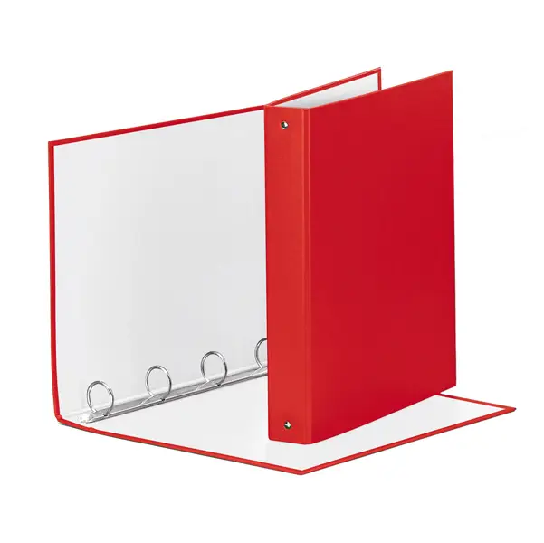 1x RACCOGLITORE Meeting 30 A4 4R IN PPL Rosso VIVIDA Esselte