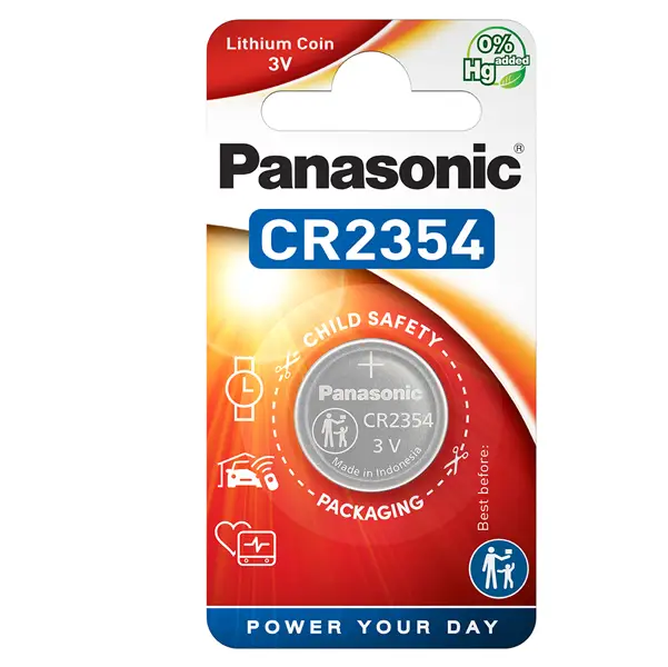 1x BLISTER Micropila litio CR2354 PANASONIC