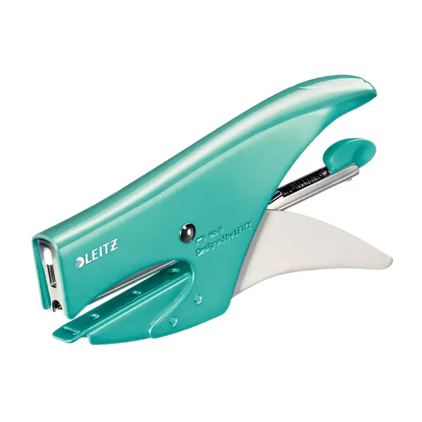 1x CUCITRICE A PINZA 5547 Acqua Marina METAL WOW LEITZ