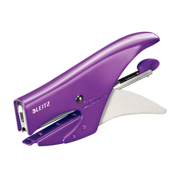 1x CUCITRICE A PINZA 5547 Viola METAL WOW LEITZ
