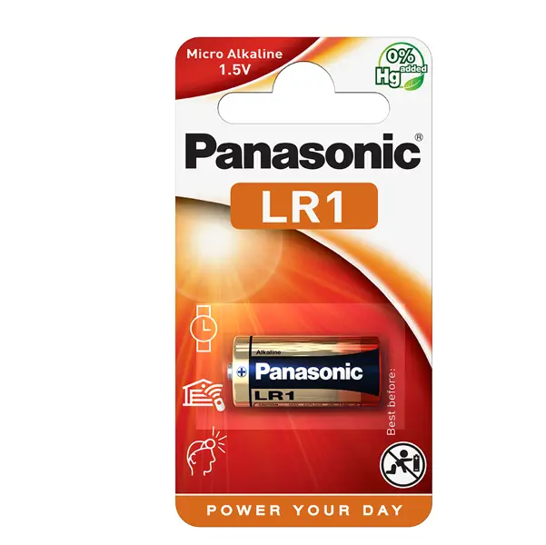 1x MICROPILA LR1 ALCALINA 1,5V PANASONIC