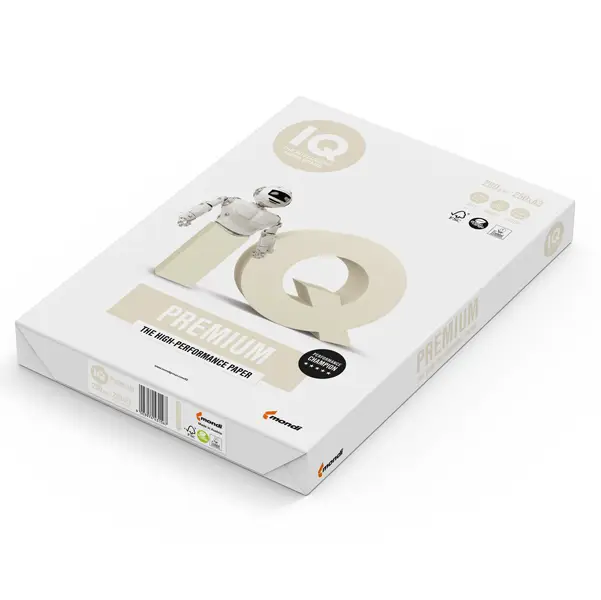 1x CARTA BIANCA IQ PREMIUM A3 297x420mm 200gr 250fg MONDI