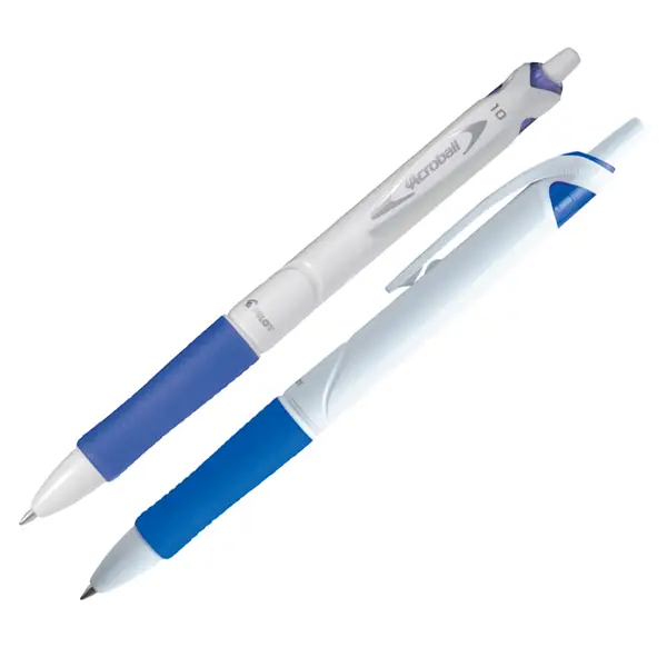 10x Penna a sfera scatto ACROBALL PURE WHITE Begreen 1,0mm blu PILOT