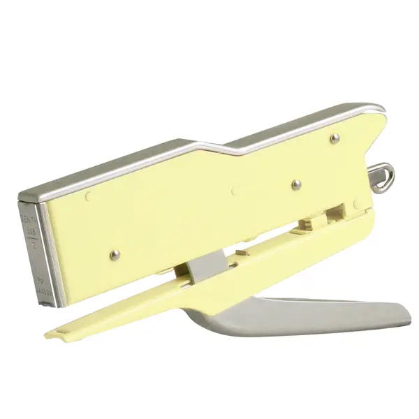 1x CUCITRICE A PINZA ZENITH 548/E Pastel GIALLO