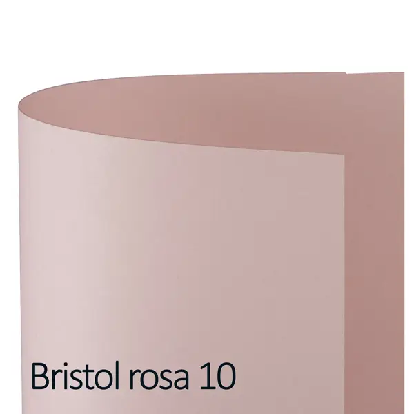 1x Conf.25 cartoncino Bristol Color 200gr 50x70cm rosa 10 Favini