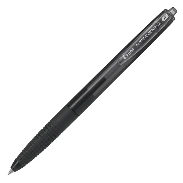 12x Penna a scatto SUPERGRIP G punta 0,7mm nero PILOT
