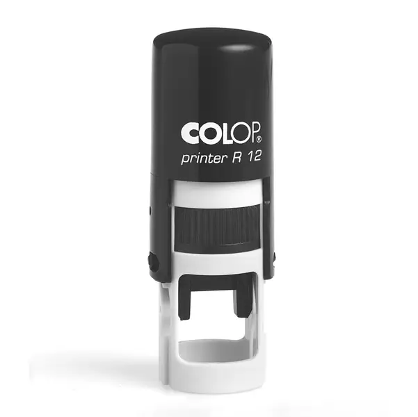 1x Timbro Printer R12 diametro 12mm personalizzabile autoinchiostrante COLOP
