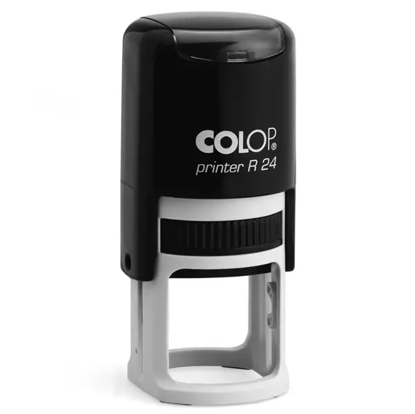 1x Timbro Printer R24 diametro 24mm personalizzabile autoinchiostrante COLOP