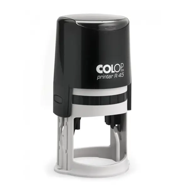 1x Timbro Printer R45 diametro 45mm personalizzabile autoinchiostrante COLOP