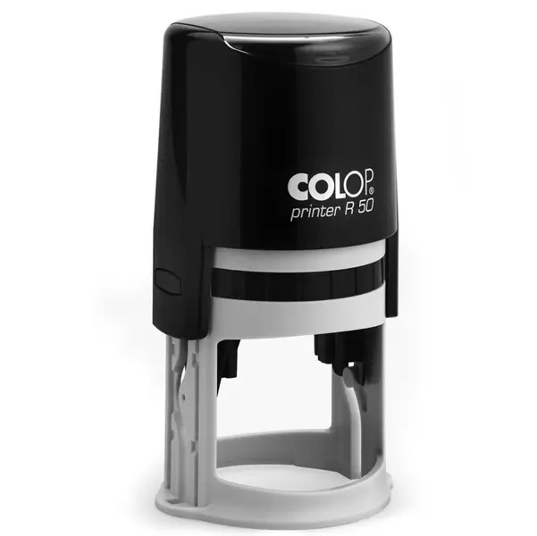 1x Timbro Printer R50 diametro 50mm personalizzabile autoinchiostrante COLOP