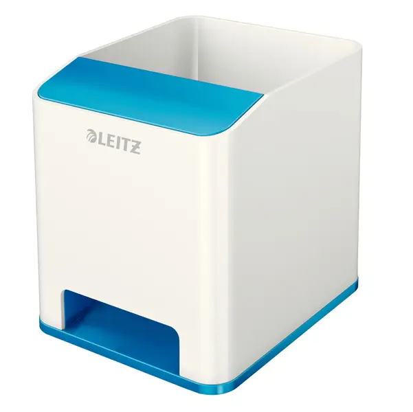 1x Portapenne con amplificatore WOW blu LEITZ