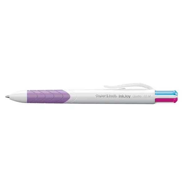 1x Penna sfera scatto INKJOY QUATRO FUN 1,0mm 4 colori PAPERMATE