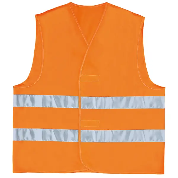 1x Gilet alta visibilitA' Arancio Fluo Tg. XXL