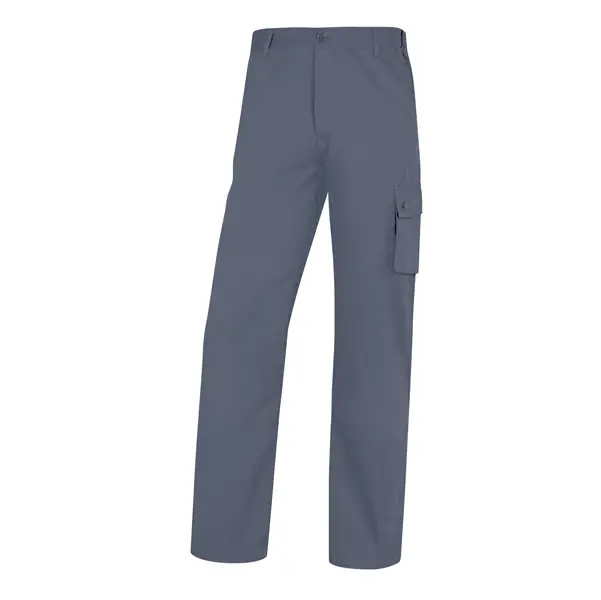 1x Pantalone da lavoro Palaos Grigio Tg. L cotone 100