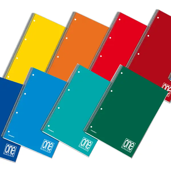 3x MAXIQUADERNO A4 SPIRALATO 4mm c/fori 70gr 140fg ONE COLOR BLASETTI