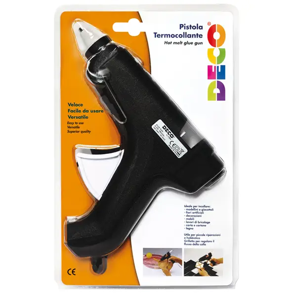 1x Pistola grande per colla a caldo 55W DECO