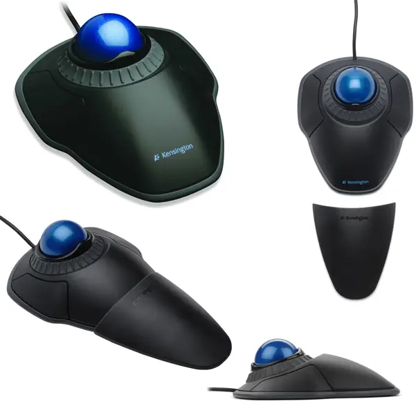 1x Trackball Orbit con rotella di scorrimento Kensington