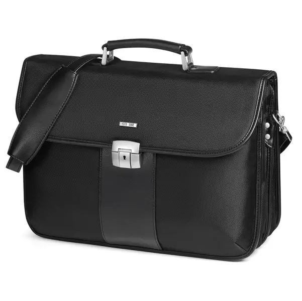 1x Cartella in tessuto extra strong nero dim. 44x31x20 CityTime