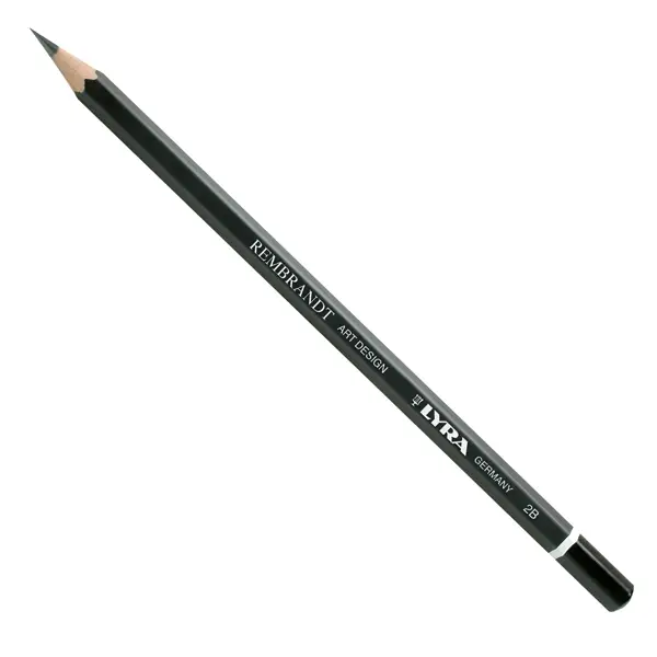 12x Matita Rembrandt Art Design grafite 2B Lyra