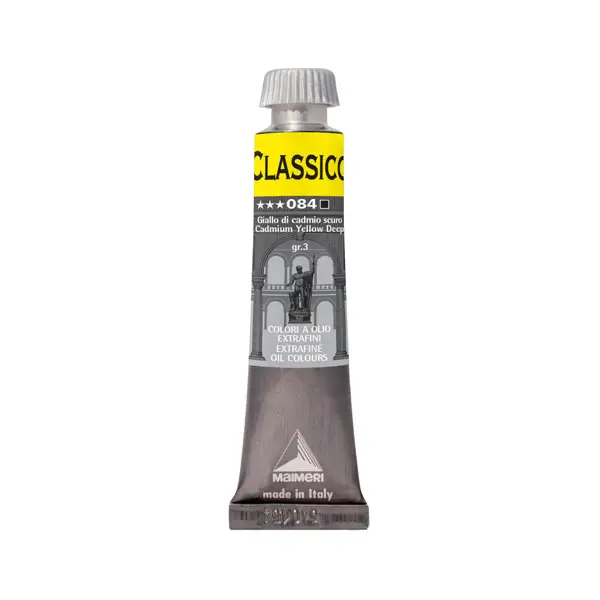 1x Colore a olio extrafine 20ml giallo di cadmio scuro Maimeri