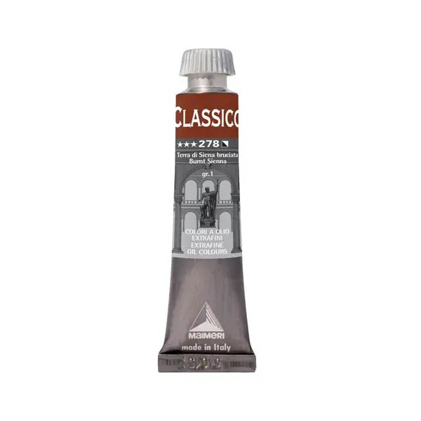1x Colore a olio extrafine 20ml terra di Siena bruciata Maimeri