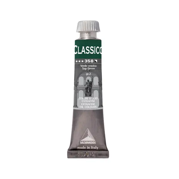 1x Colore a olio extrafine 20ml verde vescica Maimeri