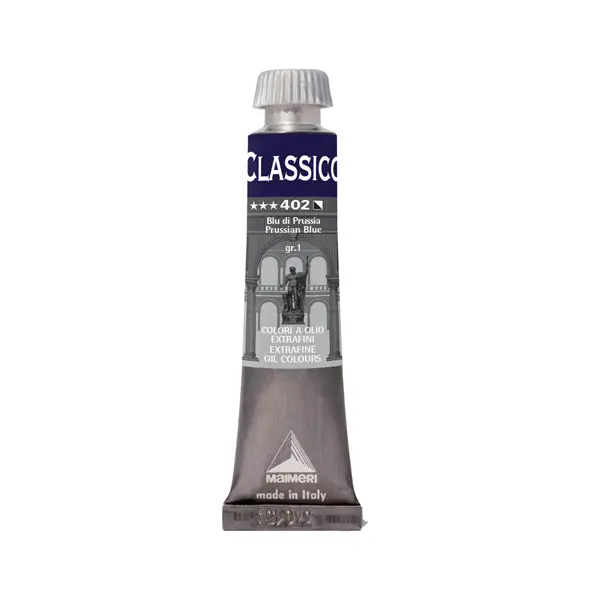 1x Colore a olio extrafine 20ml blu Prussia Maimeri