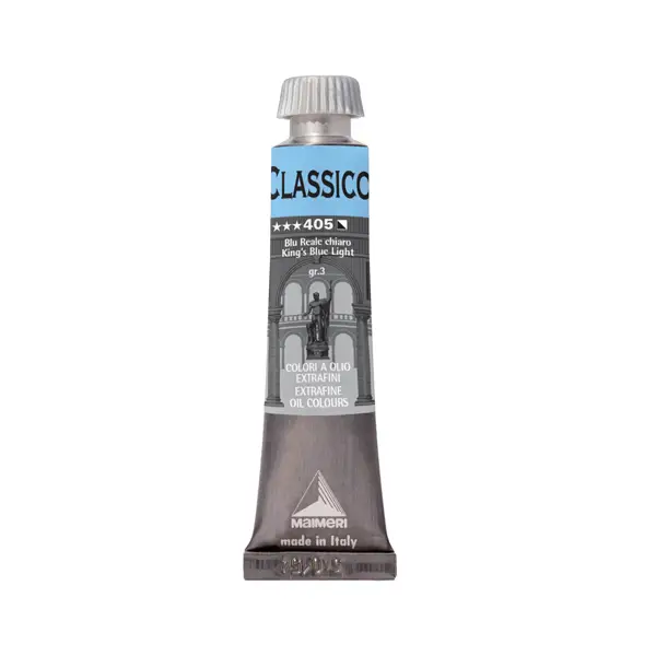 1x Colore a olio extrafine 20ml blu reale chiaro Maimeri