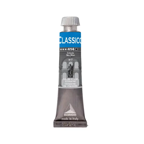 1x Colore a olio extrafine 20ml celeste Maimeri