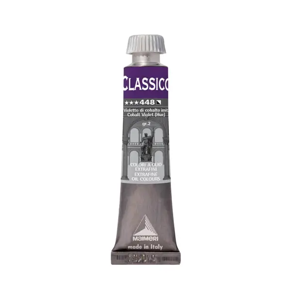 1x Colore a olio extrafine 20ml violetto di cobalto imitazione Maimeri