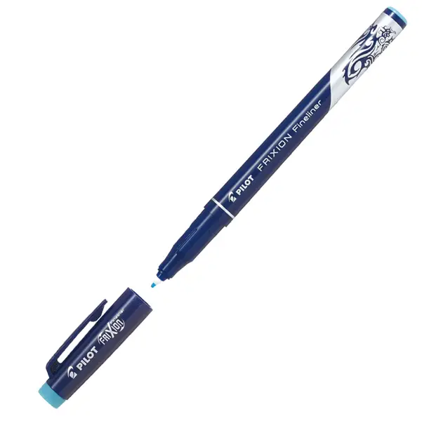 12x Fineliner FRIXION 1,3mm azzurro PILOT