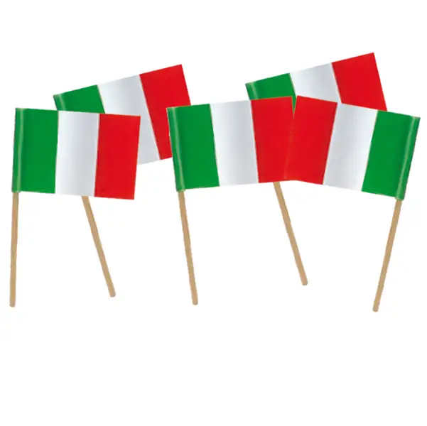 1x 50 picks bandierine Italia Big Party