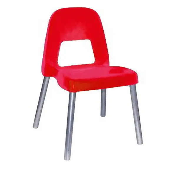 1x Sedia per bambini Piuma H35cm rosso CWR