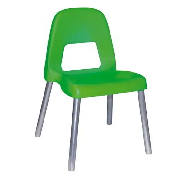 1x Sedia per bambini Piuma H35cm verde CWR