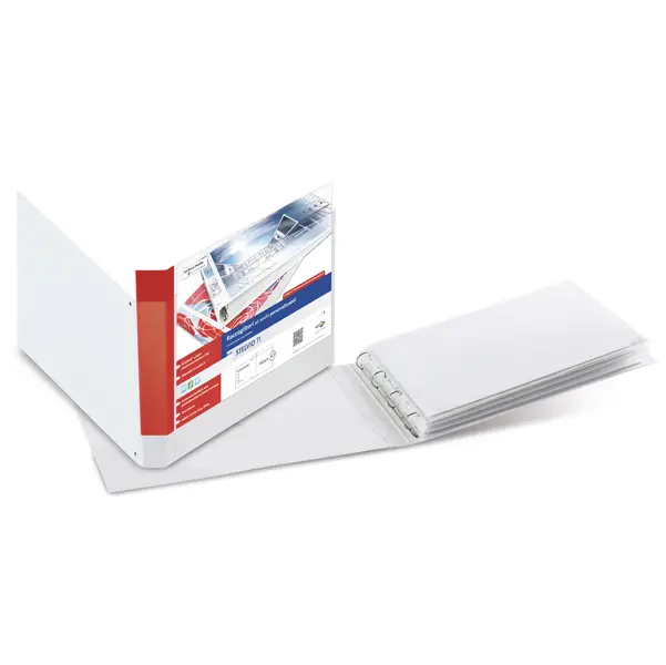 1x Raccoglitore STELVIO TI 40 4D A3 42x30cm album bianco personalizzabile SEI ROTA