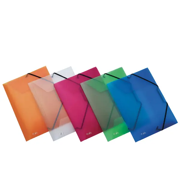20x Cartella 3L C/elastico colori ass. LUMINA 24x32 D 2,5cm Favorit