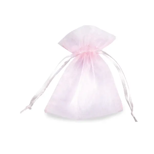 1x 20 Sacchetti organza Milly 8,5x10cm rosa