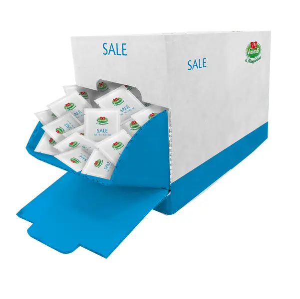 1x 500 bustine monodose di sale da 2gr - Viander