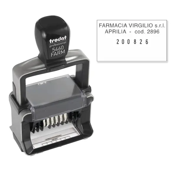 1x Datario Farmacia Professional 5460/Farm Trodat