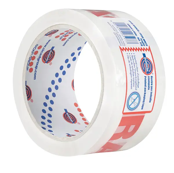 1x Nastro adesivo 50mm x 66m 'FRAGILE' PP36NN Eurocel