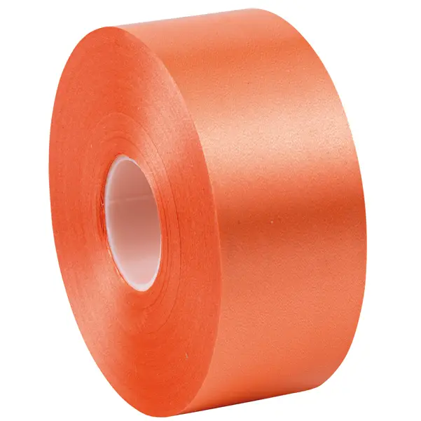 1x Nastro liscio 6800 50mmx100mt colore arancione 12 Brizzolari